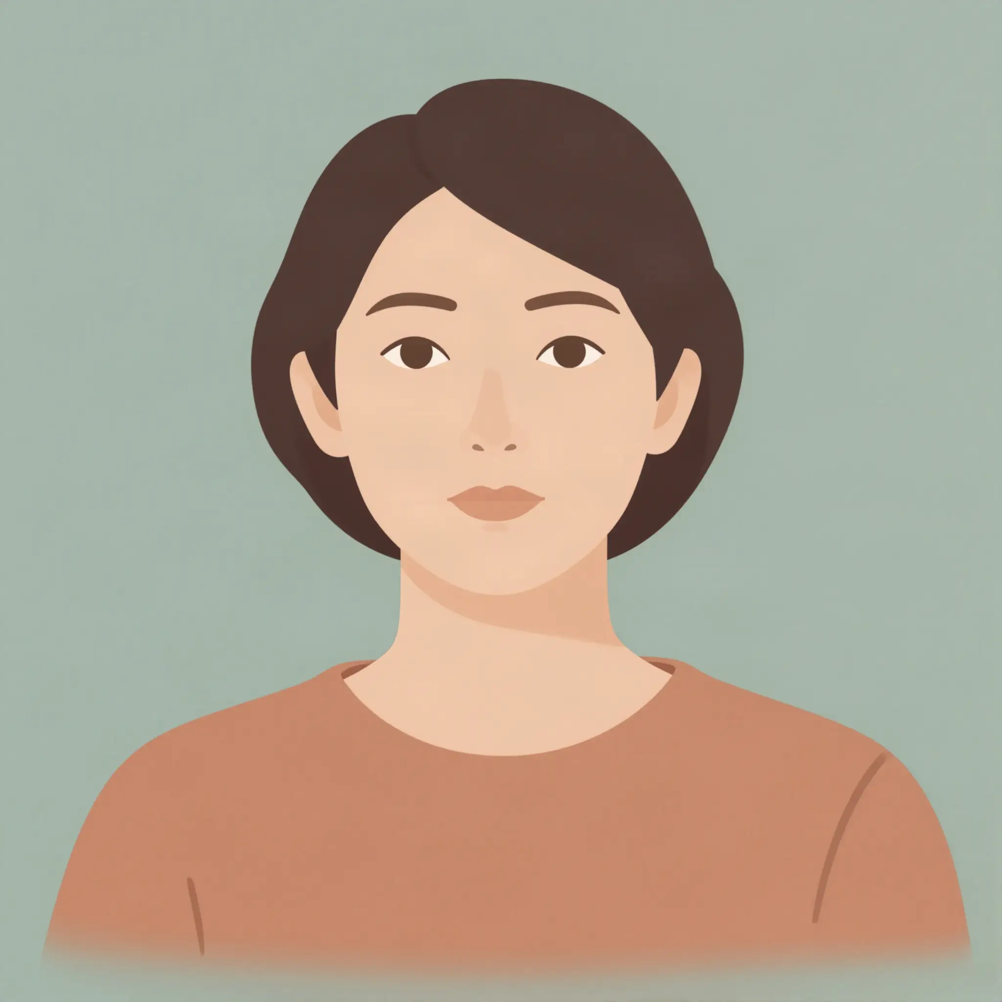 Illustrated portrait of Kanae Morishita, an AI tutor